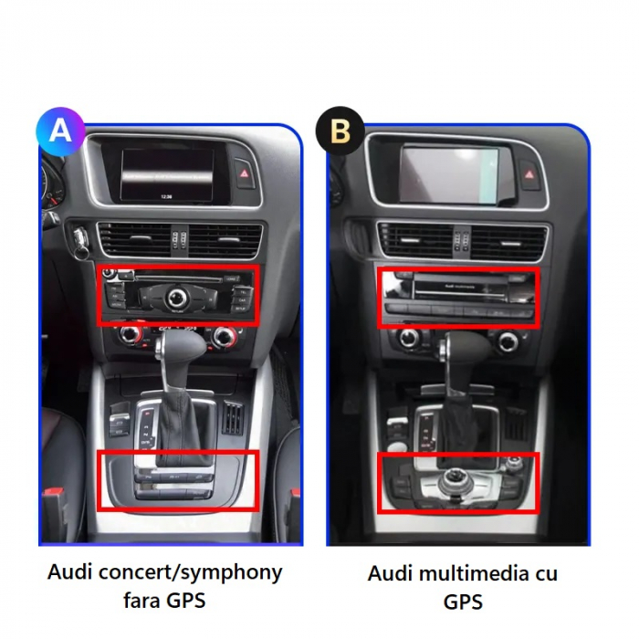 Navigatie Audi Q5 2009-2013, Android, Carplay, 8GB RAM 256GB, Ecran 10.25 inch [2]