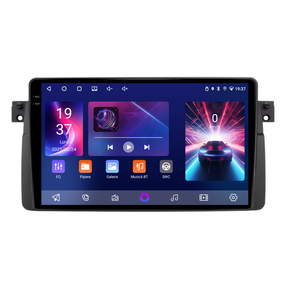 Navigatie BMW E46 (1998-2006), Android, Ecran 9 inch, 2GB RAM 32GB [3]