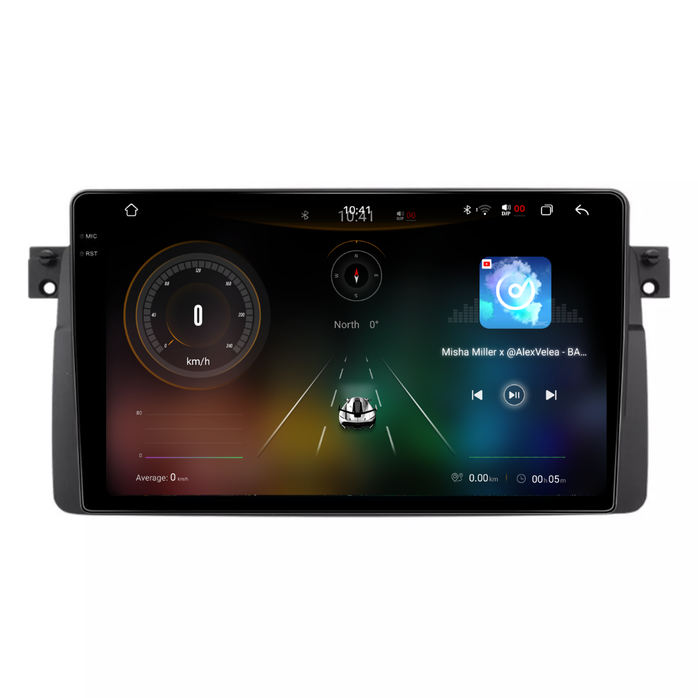 Navigatie BMW E46 (1998-2006), Android, Ecran 9 inch 2K, 12GB RAM 256GB, 8-core [2]