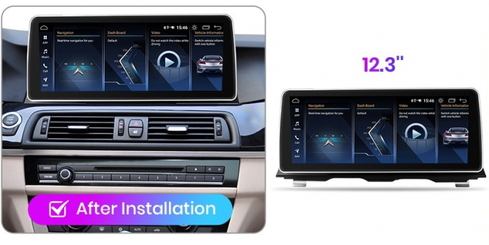 Navigatie Bmw seria 5 (2011-2012), 8GB RAM 256GB, Ecran 12.3 inch, 8-core, sistem CIC [5]