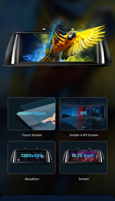 Navigatie Bmw seria 5 (2012-2017), 4GB RAM 64GB, Ecran 10.25 inch, 8-core, sistem NBT [12]