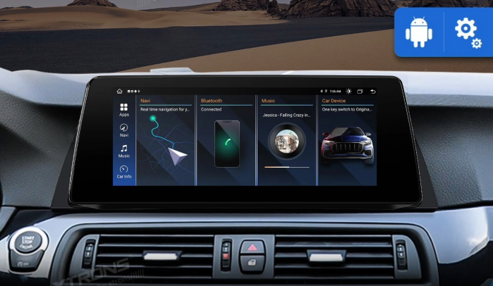 Navigatie Bmw seria 5 (2011-2012), 8GB RAM 256GB, Ecran 10.25 inch, 8-core, sistem CIC [2]