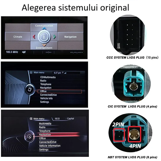 Navigatie Bmw Seria 1 (2009-2013), Android, 4GB 64GB, sistem CIC [3]