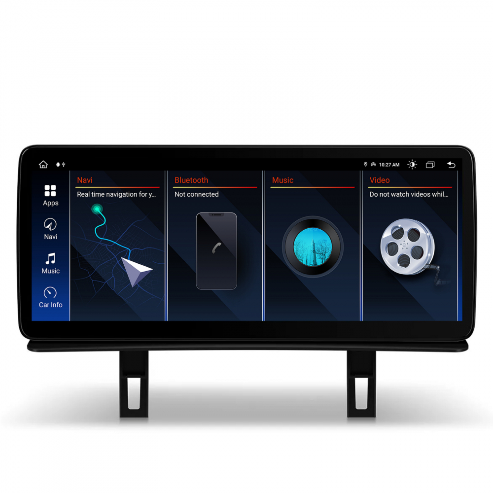 Navigatie Bmw Seria 1 (2003-2013), Android, Ecran 12.3 inch, 4GB 64GB, sistem Fara navigatie de fabrica [2]