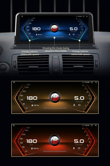 Navigatie Bmw Seria 1 (2004-2009), Android, 4GB 64GB, sistem CCC [6]