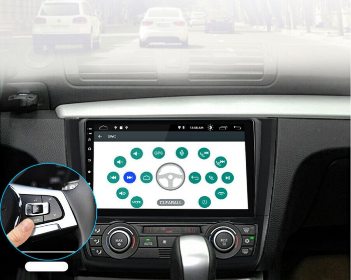 Navigatie BMW Seria 1 E82 E88 E81 E87 2004-2011, Android 12, 1GB RAM 32GB, waze, youtube, google maps,bluetooth [6]