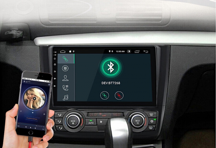 Navigatie BMW Seria 1 E82 E88 E81 E87 2004-2011, Android 12, 1GB RAM 32GB, waze, youtube, google maps,bluetooth [5]