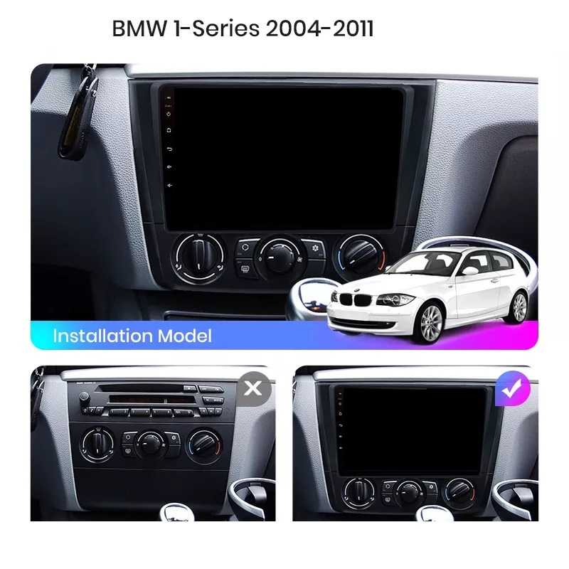 Navigatie BMW Seria 1 E82 E88 E81 E87 2004-2011, Android 12, 1GB RAM 32GB, waze, youtube, google maps,bluetooth [4]