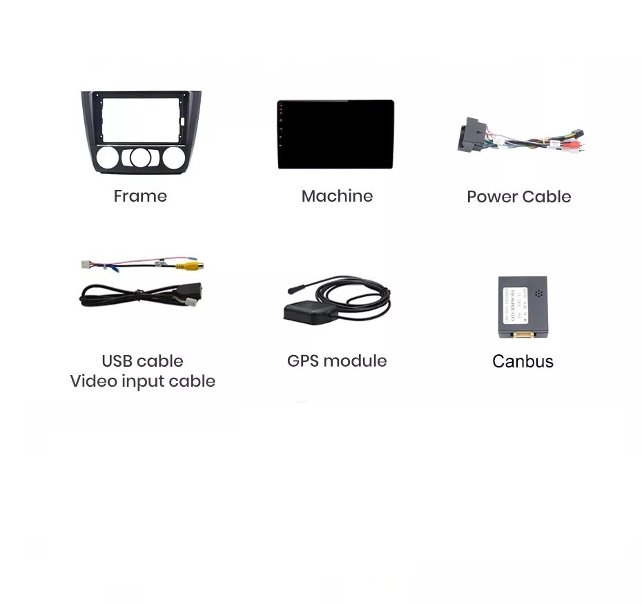 Navigatie BMW Seria 1 E82 E88 E81 E87 2004-2011, Android 12, 1GB RAM 32GB, waze, youtube, google maps,bluetooth [7]