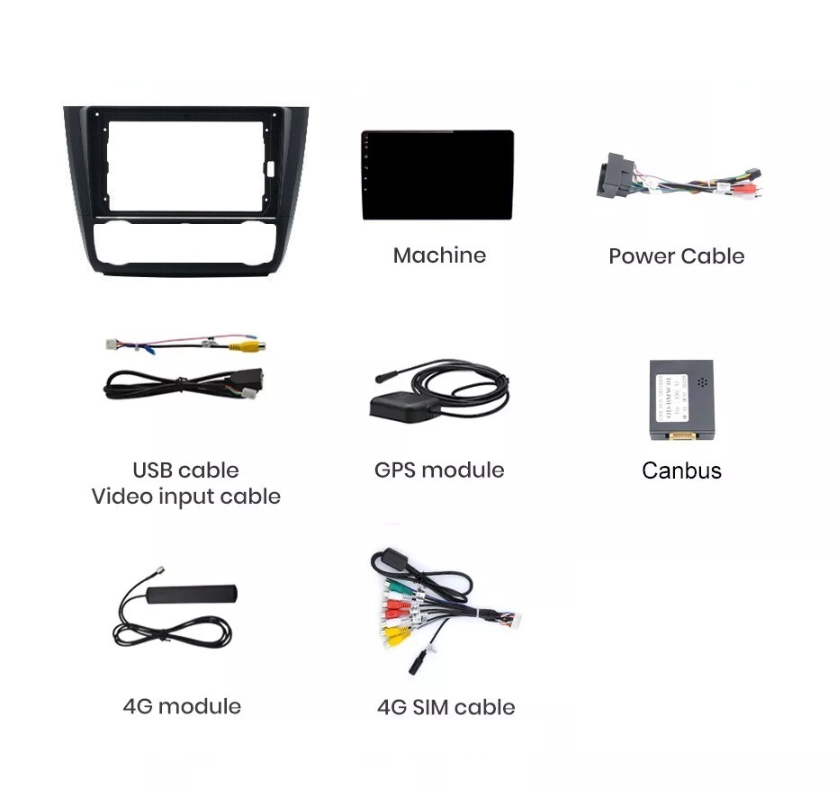 Navigatie Bmw Seria 1 E87 / E88 (2004-2011), Android, Ecran 9 inch, 4GB RAM 64GB, 8-core [8]
