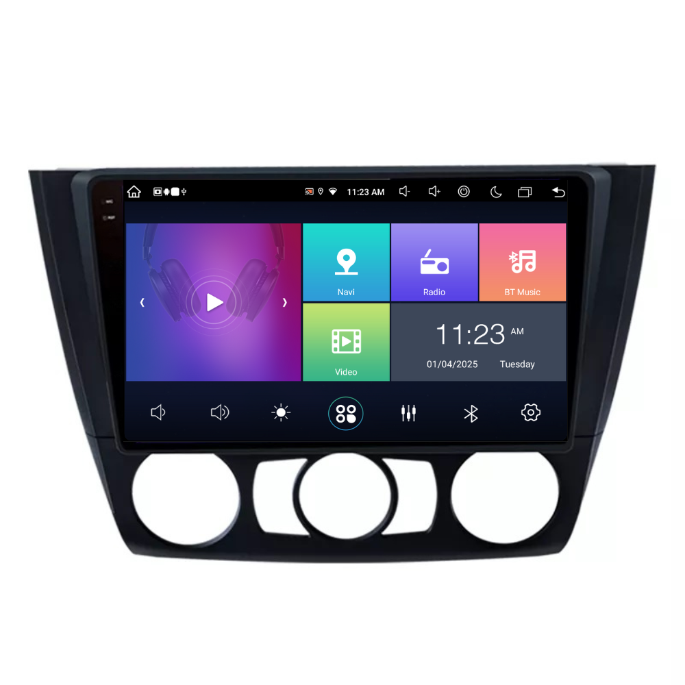 Navigatie Bmw Seria 1 E87 / E88 (2004-2011), Android, Ecran 9 inch, 4GB RAM 64GB, 8-core [6]