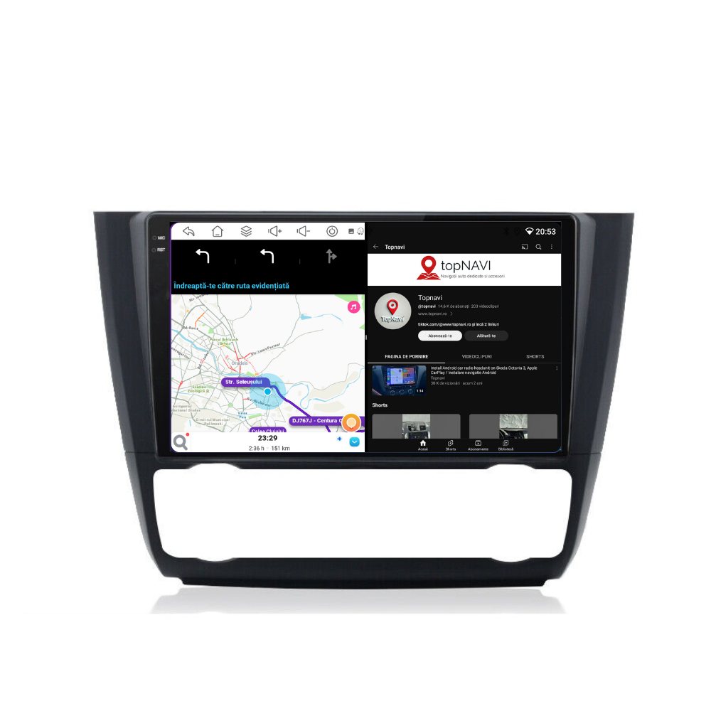 Navigatie Bmw Seria 1 E87 / E88 (2004-2011), Android, Ecran 9 inch, 6GB RAM 128GB, 8-core [5]