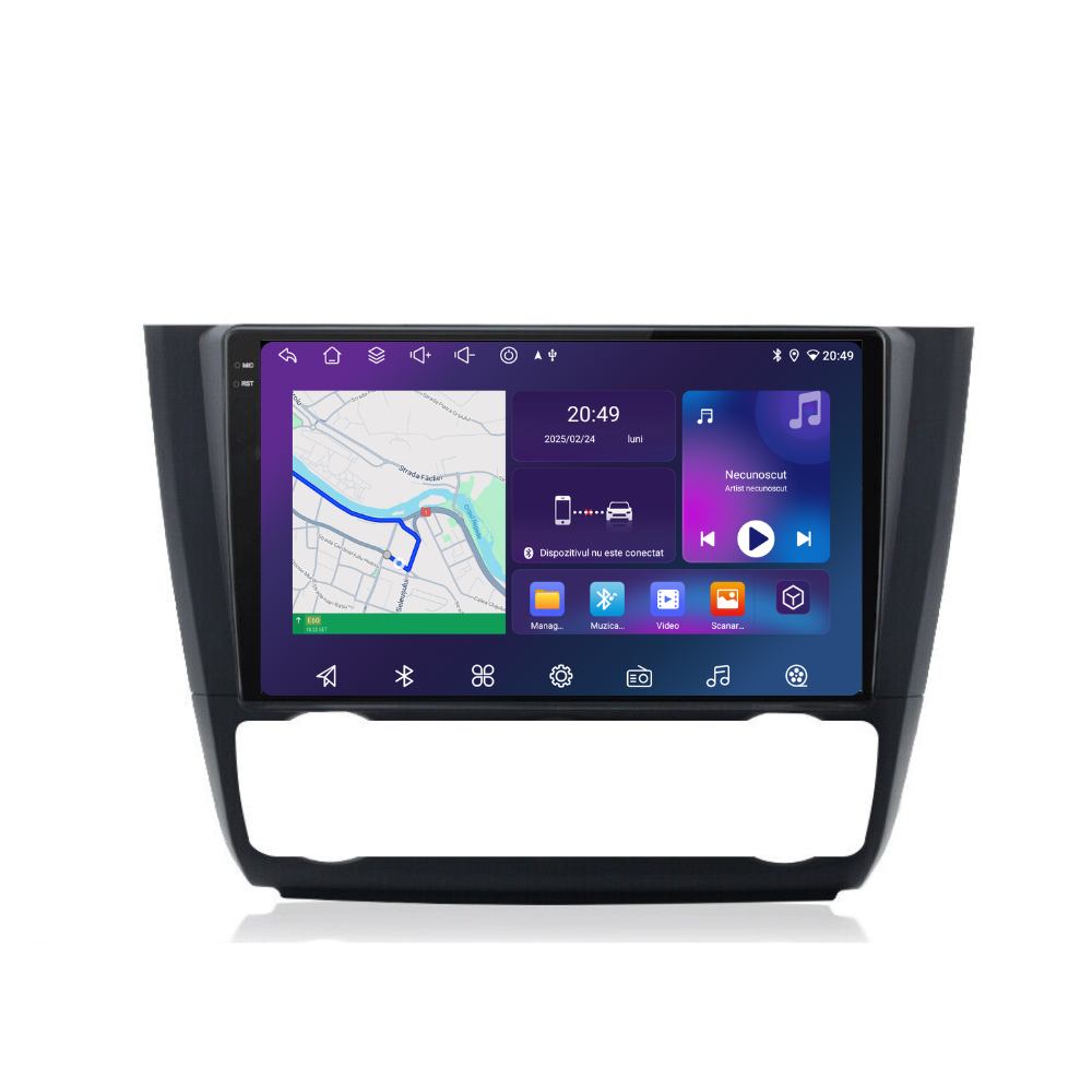 Navigatie Bmw Seria 1 E87 / E88 (2004-2011), Android, Ecran 9 inch, 6GB RAM 128GB, 8-core [3]