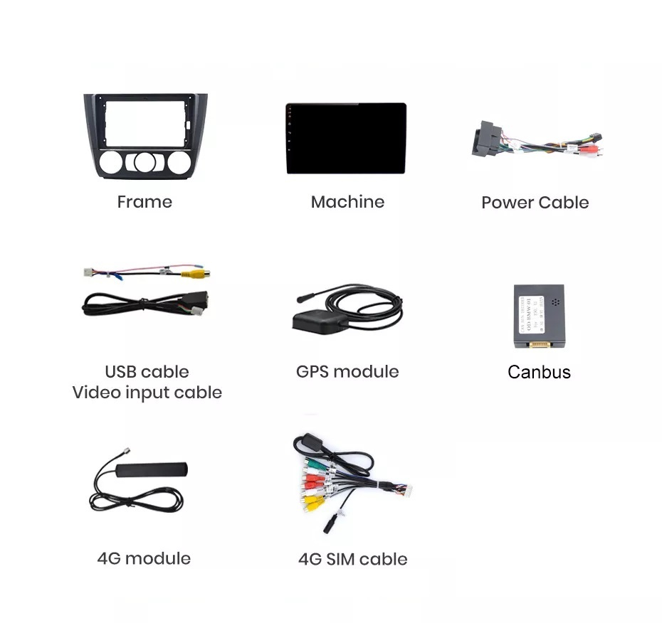 Navigatie Bmw Seria 1 E87 / E88 (2004-2011), Android, Ecran 9 inch, 6GB RAM 128GB, 8-core [8]