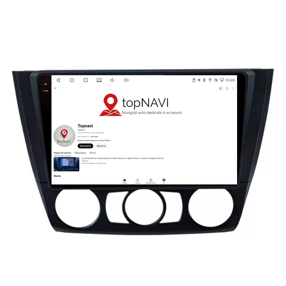 Navigatie Bmw Seria 1 E87 / E88 (2004-2011), Android, Ecran 9 inch, 6GB RAM 128GB, 8-core [3]