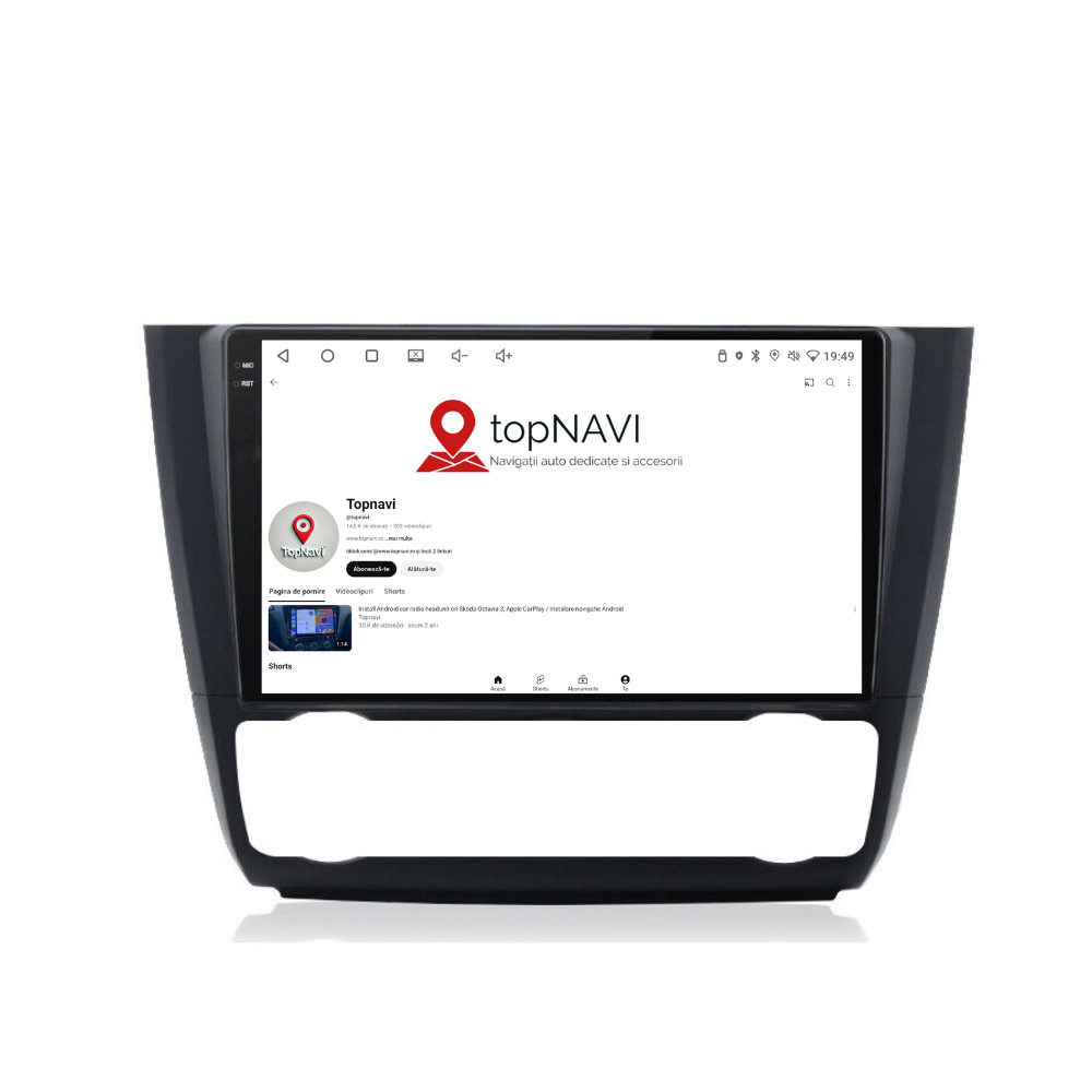 Navigatie Bmw Seria 1 E87 / E88 (2004-2011), Android, Ecran 9 inch, 6GB RAM 128GB, 8-core [2]