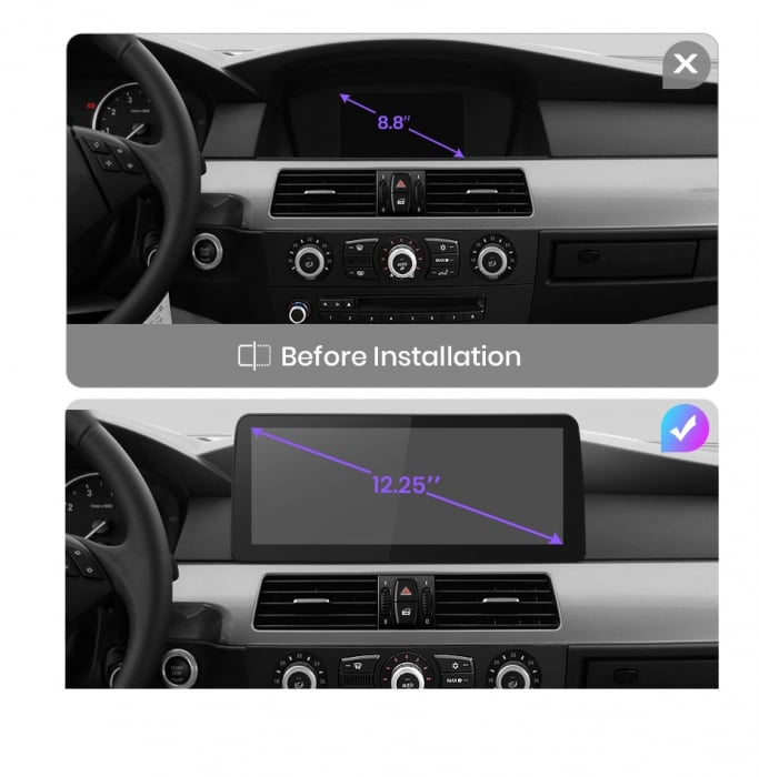 Navigatie BMW Seria 3 E90 (2004-2008), Android, 8GB RAM 256GB, Ecran 12.3 inch, 8-core, sistem CCC [12]