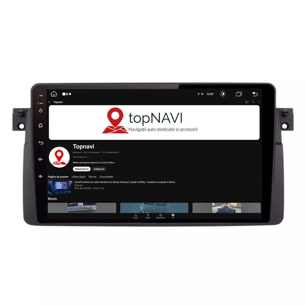 Navigatie BMW E46 (1998-2006), Android, Ecran 9 inch, 1GB RAM 32GB [2]