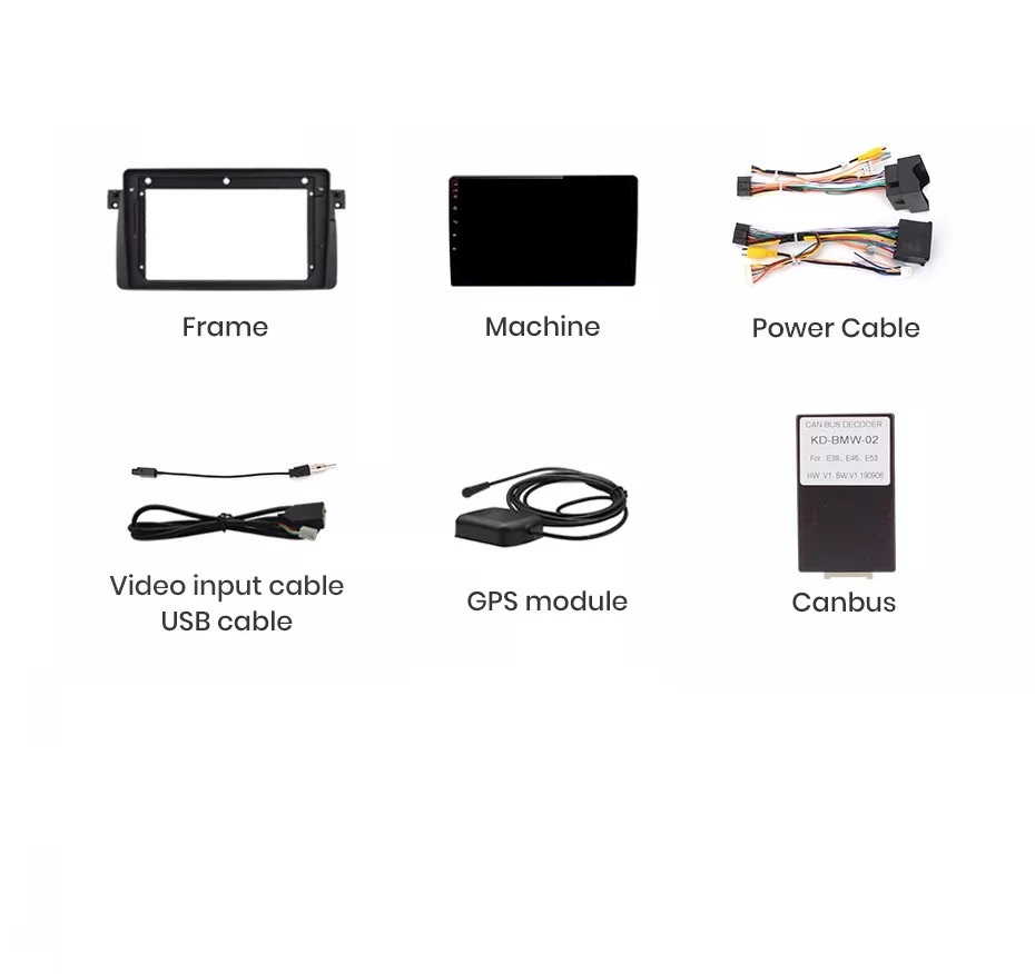 Navigatie BMW E46 (1998-2006), Android, Ecran 9 inch, 1GB RAM 32GB [8]
