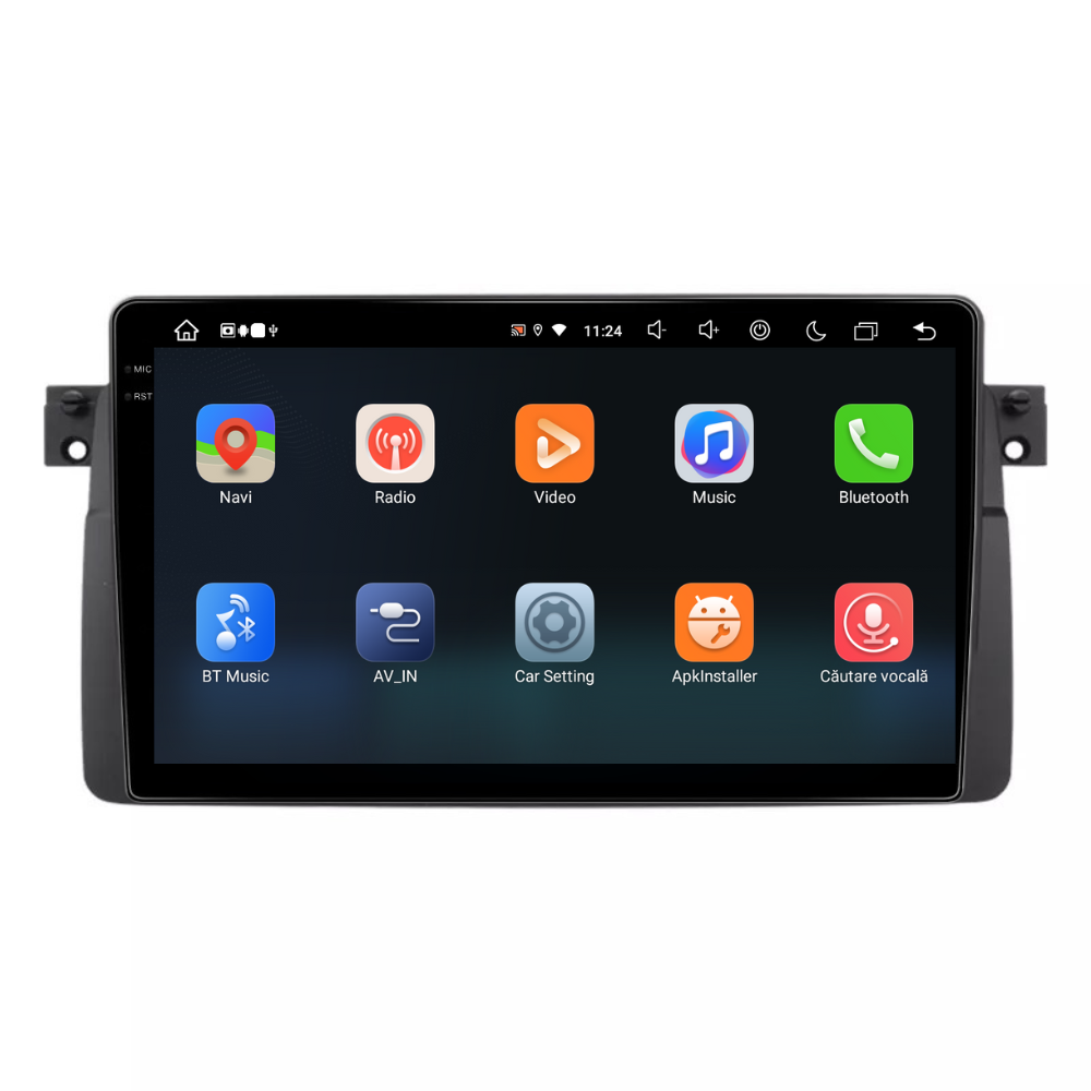 Navigatie BMW E46 (1998-2006), Android, Ecran 9 inch, 8GB RAM 258GB, 8-core [3]