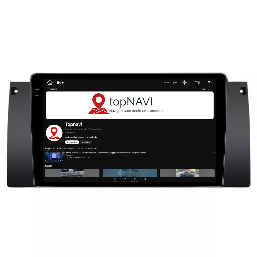 Navigatie Bmw seria 5 e39 (1995-2003), Ecran 2K 9 inch, 8GB RAM 256GB, 8core [8]