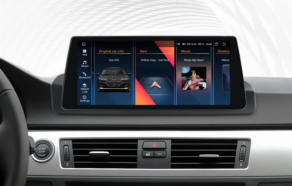 Navigatie BMW Seria 3 E90 (2004-2012), Android, 8GB RAM 256GB, 10.25 inch, 8-core [2]