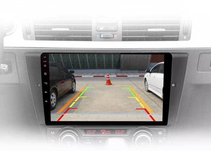 Navigatie Bmw seria 3 E90, E91, E92, E93, Android 12, 1GB RAM 32GB, google maps, youtube, waze, wifi, bluetooth [5]