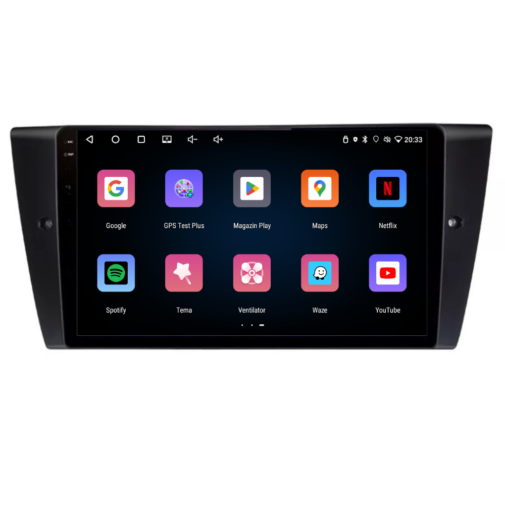 Navigatie BMW Seria 3 E90 / E91 (2004-2012), Android, Ecran 9 inch, 2GB RAM 32GB [4]