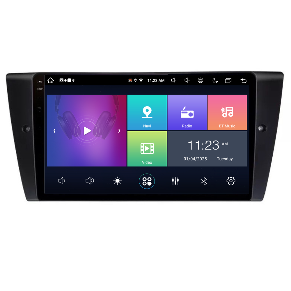 Navigatie BMW Seria 3 (2004-2012), Android, Ecran 9 inch, 8GB RAM 256GB, 8-core [6]