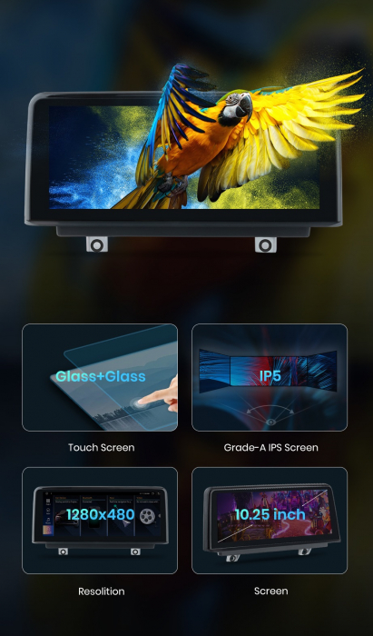 Navigatie Bmw Seria 3 F30 (2012-2016), Android, 4GB 64GB, sistem NBT [10]