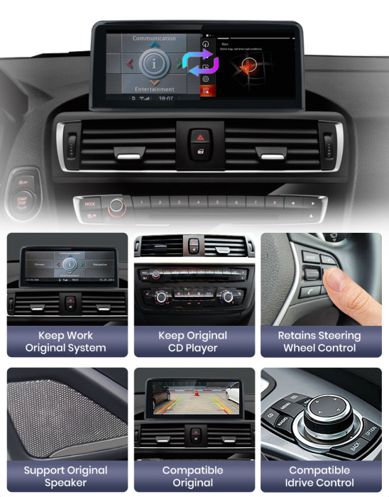 Navigatie Bmw Seria 2 F22 (2012-2016), Android, 4GB 64GB, sistem NBT EVO [5]