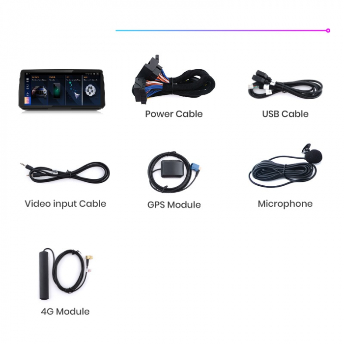 Navigatie Bmw X4 G02 (2019+), Android, 4GB 64GB, ecran 12.3 inch, sistem NBT EVO [8]