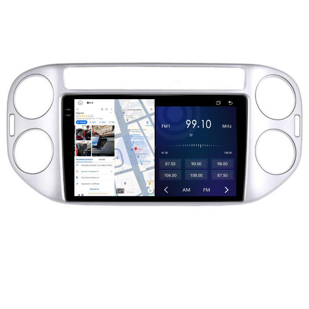 Navigatie Volkswagen Tiguan (2006-2016), Ecran 2K 9 inch, 8GB RAM 256GB, 8core [6]
