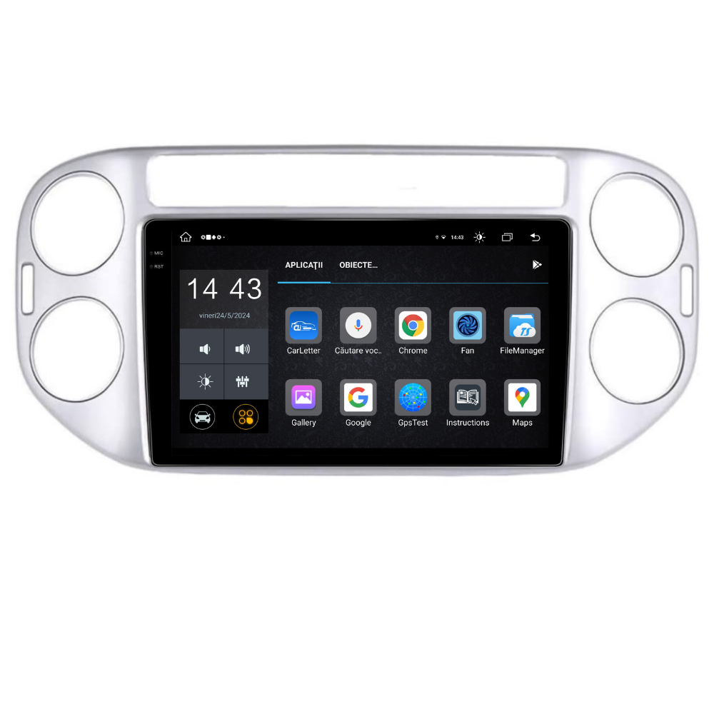 Navigatie Volkswagen Tiguan (2006-2016), Ecran 2K 9 inch, 8GB RAM 256GB, 8core [8]