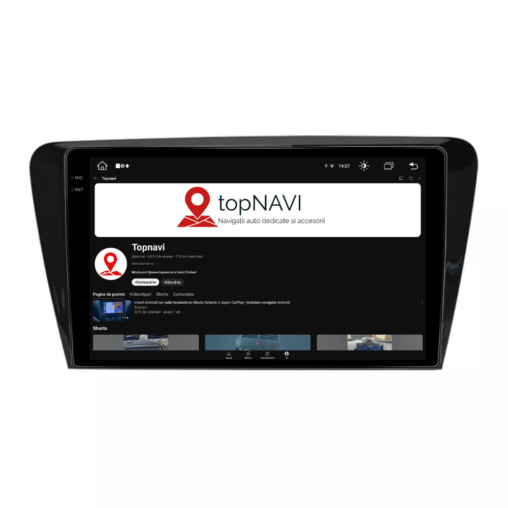 Navigatie Skoda Octavia 3 2013-2018, Android 13,Ecran 2K, 4GB RAM 64GB, Octa Core, carplay /android auto [7]
