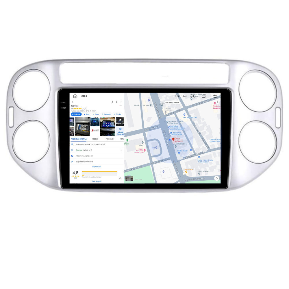 Navigatie Volkswagen Tiguan (2006-2016), Ecran 2K 9 inch, 8GB RAM 256GB, 8core [4]