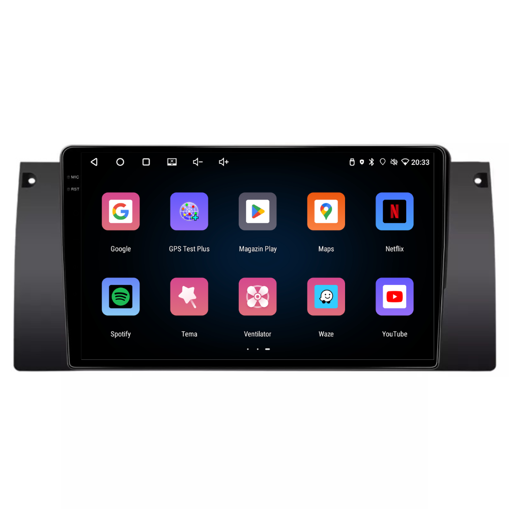Navigatie Bmw Seria 5 E39 (1995-2004), Android, Ecran 9 inch, 2GB RAM 32GB [3]