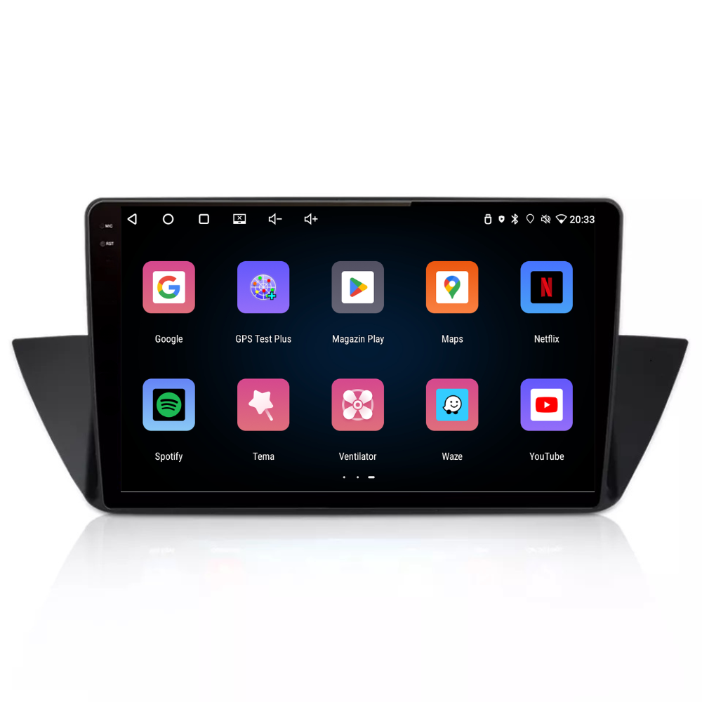 Navigatie BMW X1 E84 (2009-2015), Android, Ecran 10 inch, 2GB RAM 32GB [4]