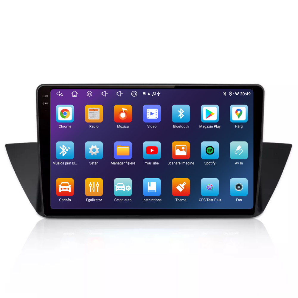 Navigatie BMW X1 E84 (2009-2015), Android, Ecran 10 inch, 4GB RAM 64GB, 8-core [6]