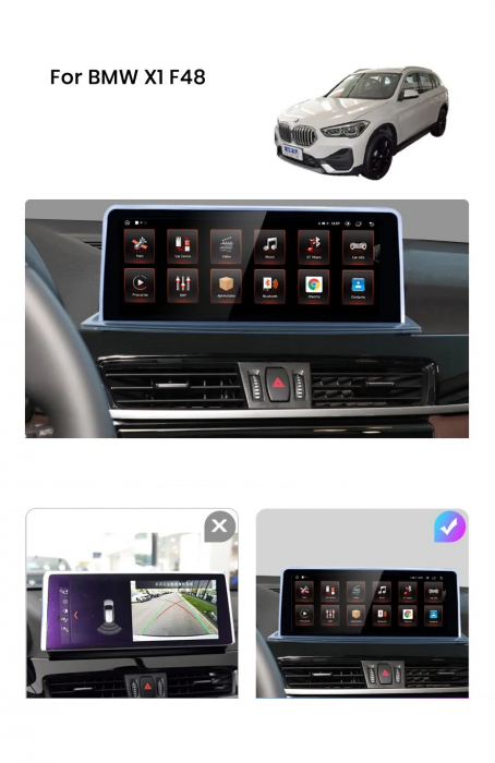 Navigatie Bmw X1 F48 (2014-2016) Android, 4GB 64GB, sistem NBT [5]