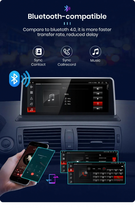 Navigatie Bmw X1 F48 (2014-2016) Android, 4GB 64GB, sistem NBT [6]
