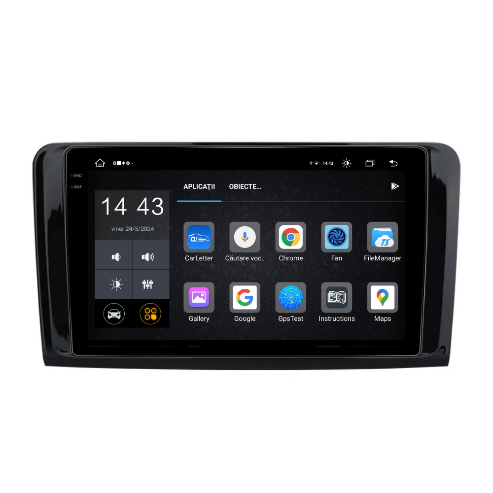 Navigatie Mercedes ML W164 2005-2012,Ecran 2K 9 inch, 8GB RAM 256GB, 8core [6]