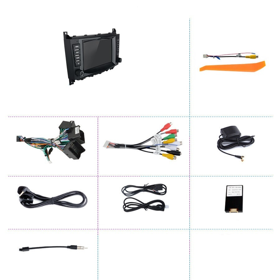 Navigatie Mercedes C-Class w203 (2004-2007), Android, Ecran 7 inch, 2GB RAM 64GB [6]