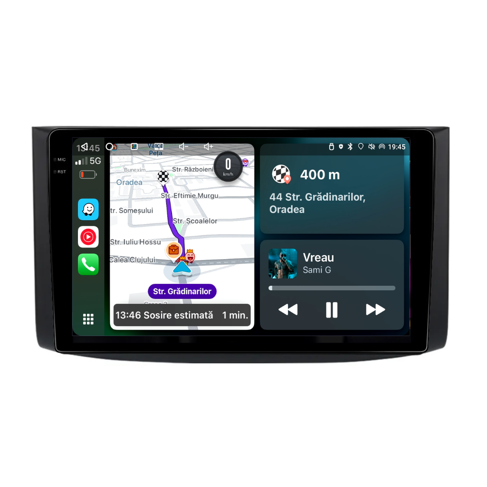 Navigatie Chevrolet Aveo (2006-2012), Ecran 9 inch, 6GB 128GB, 8-core [2]