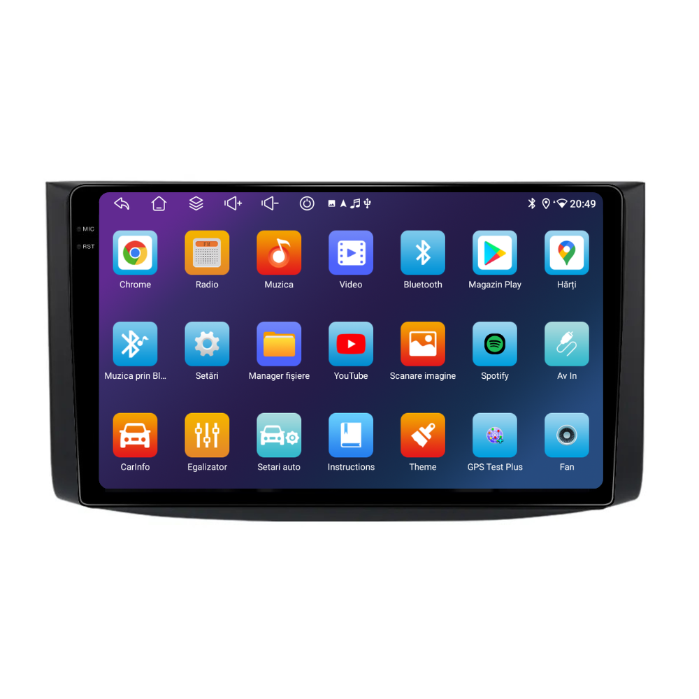 Navigatie Chevrolet Aveo (2006-2012), Ecran 9 inch, 6GB 128GB, 8-core [5]