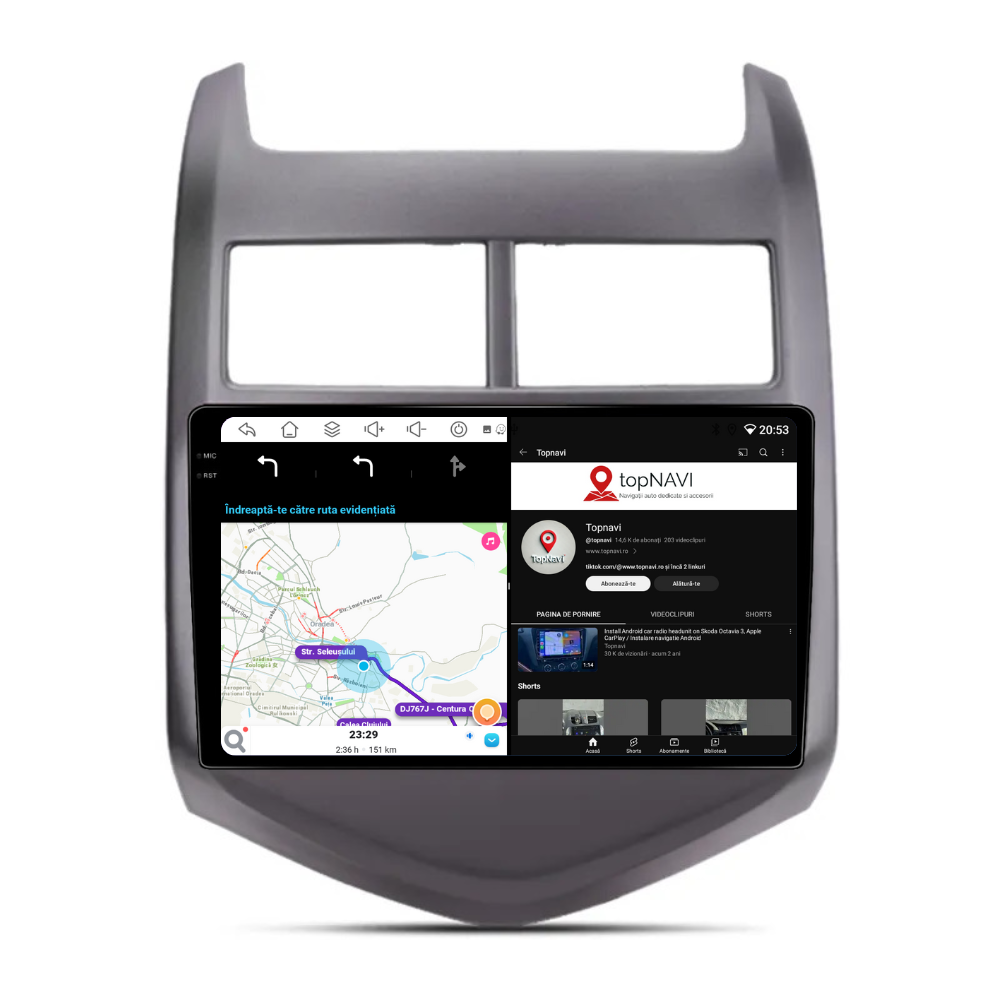 Navigatie Chevrolet Aveo (2011-2015), Ecran 9 inch, 6GB 128GB, 8-core [4]