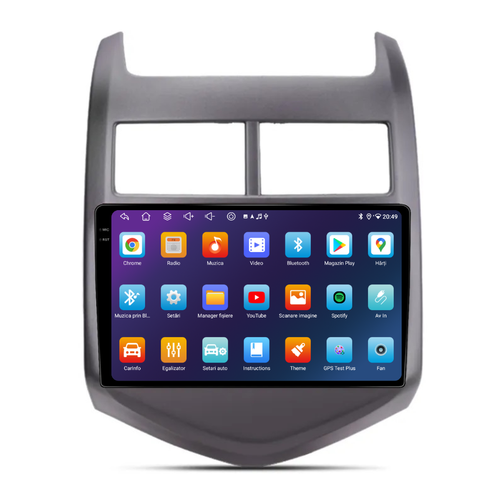 Navigatie Chevrolet Aveo (2011-2015), Ecran 9 inch, 6GB 128GB, 8-core [5]