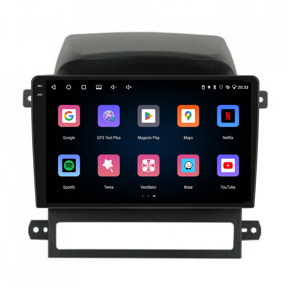 Navigatie Chevrolet Captiva (2006-2011), Ecran 9 inch, 4GB RAM 64GB, 4-core [3]