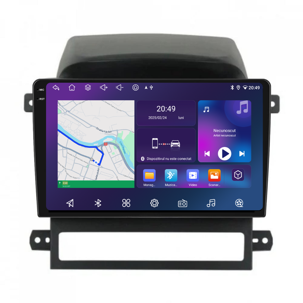 Navigatie Chevrolet Captiva (2006-2011), Ecran 9 inch, 4GB RAM 64GB, 8-core [5]