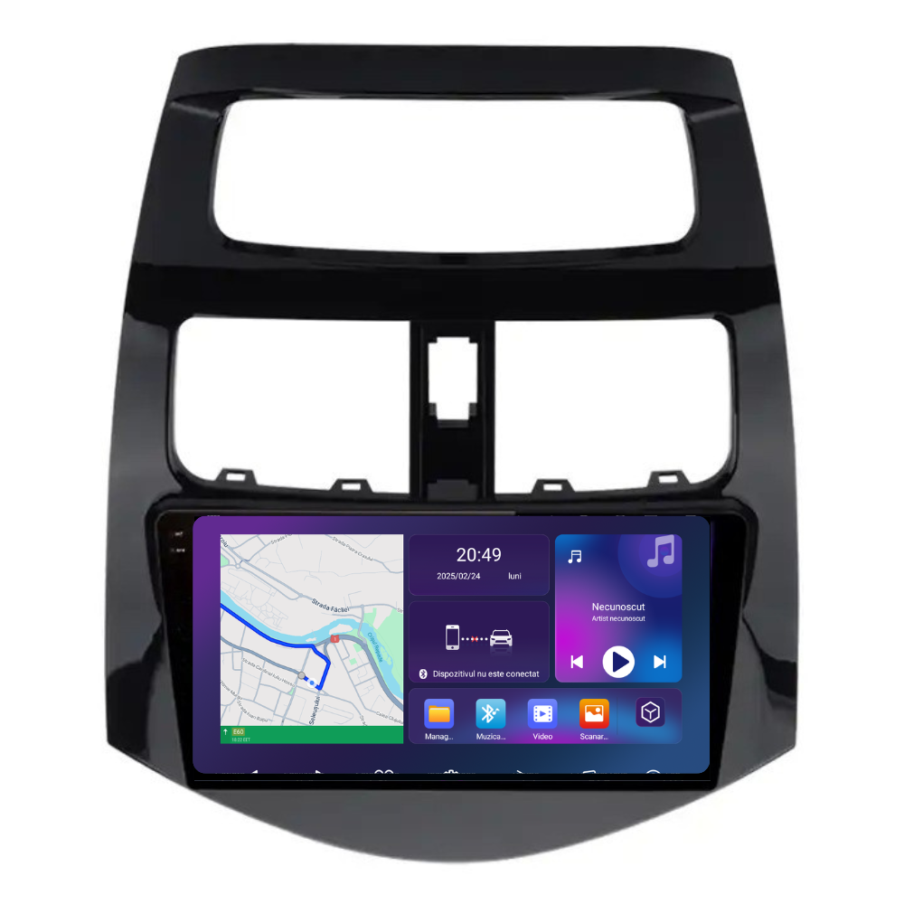 Navigatie Chevrolet Spark (2009-2015) , Ecran 9 inch, 4GB RAM 64GB, 8-core [5]